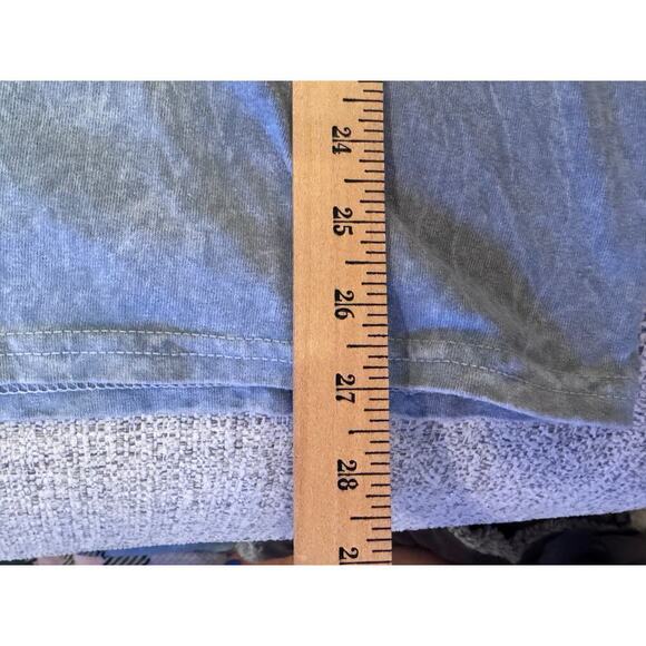 Nirvana Nevermind Dead Smiley Gray Grunge Band Short Sleeve T-Shirt Sz L - Picture 5 of 7